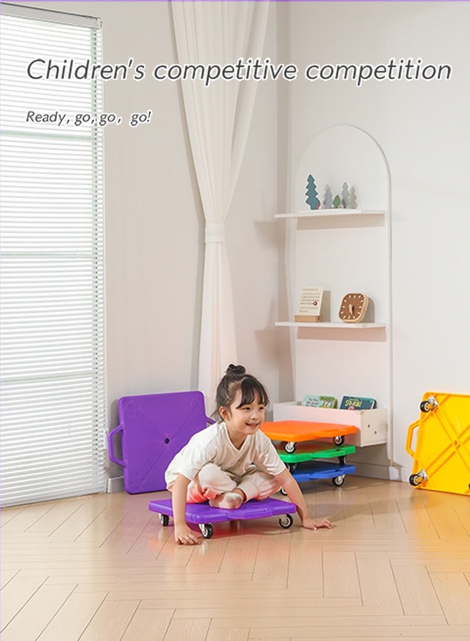 JSAITOYS Multi-functional Children's Sit & Ride Scooter (Parent-Child Interaction/Fun Gliding) - Size 40×30cm - Image 4